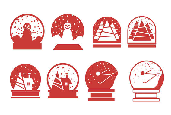 McDonald's Holiday Cup Icons